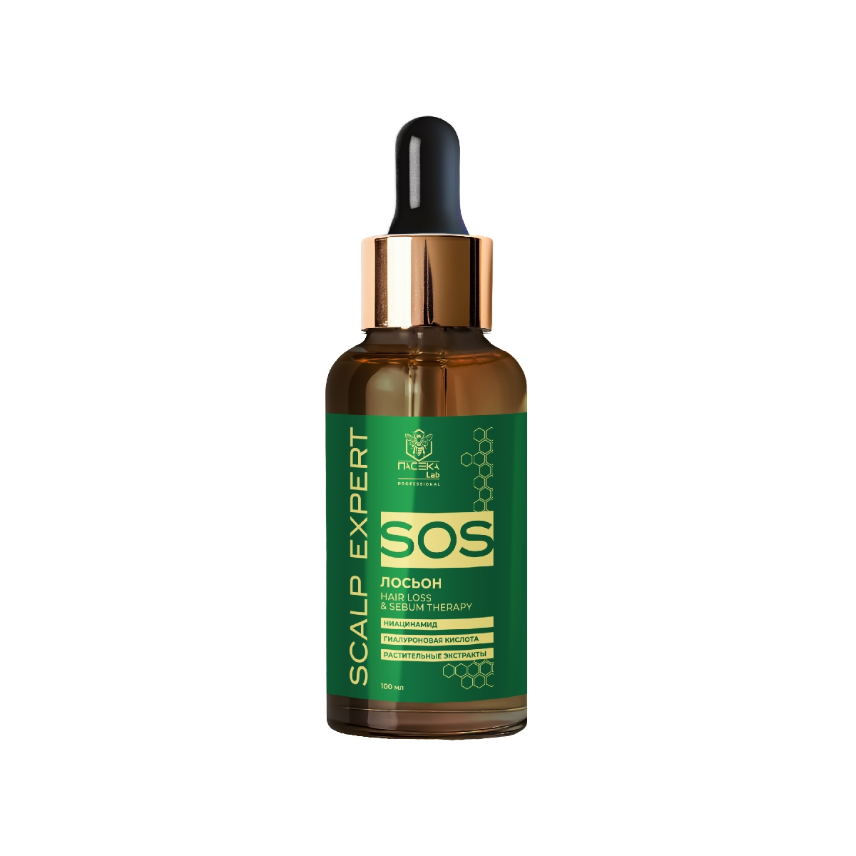 ПАСЕКА LAB Лосьон HAIR LOSS&SEBUM THERAPY, 100 мл