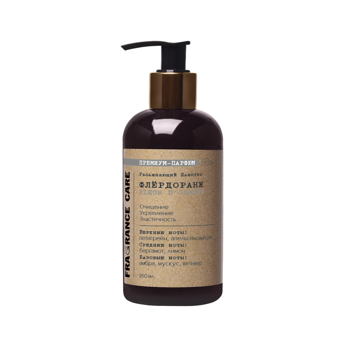 BB One Парфюмированный шампунь Fragrance care Repair shampoo ФЛЁРДОРАНЖ/Fleur d'orange, 250 мл