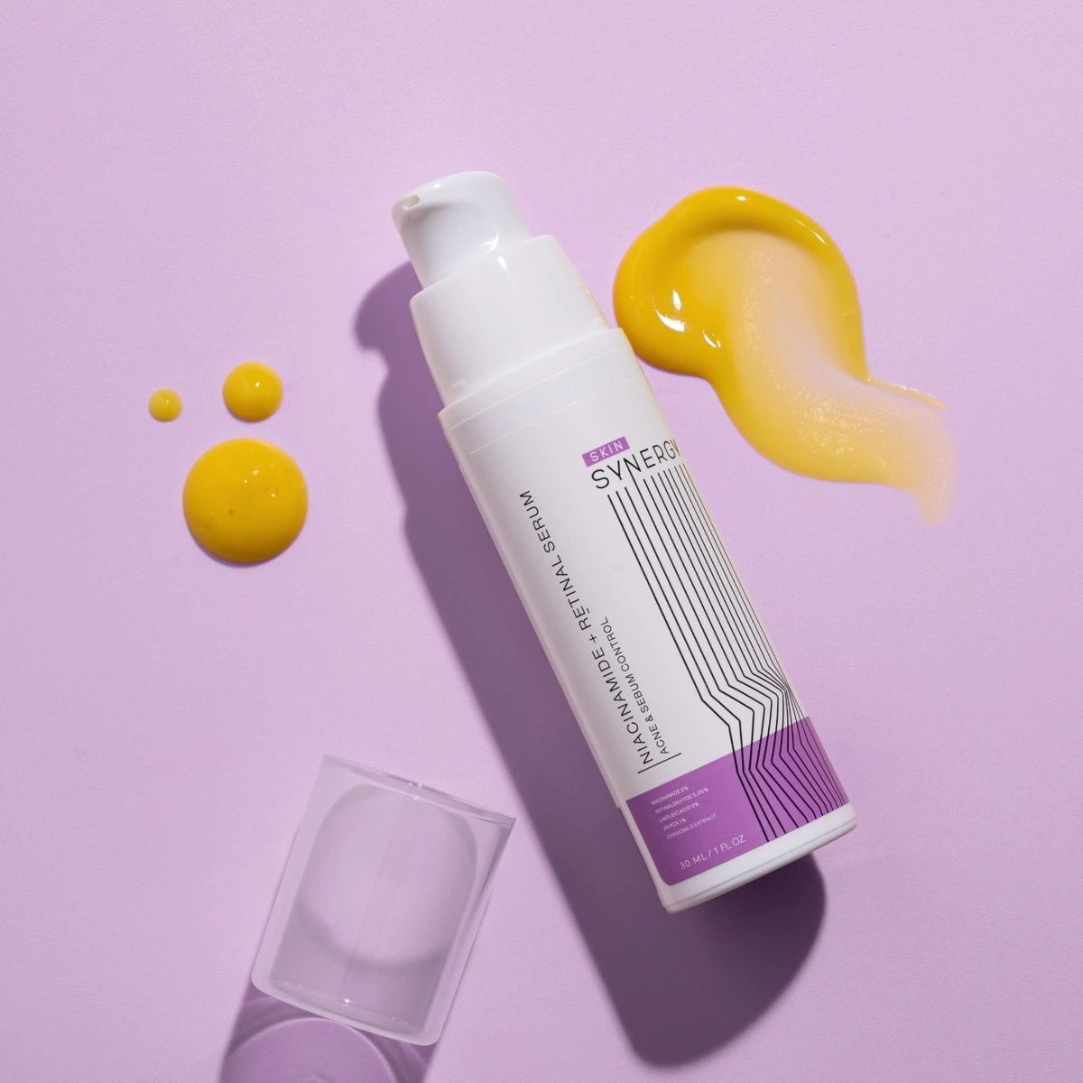 Skin Synergy Сыворотка с Ниацинамидом и Ретиналем NIACINAMIDE+RETINAL SERUM, 30 мл
