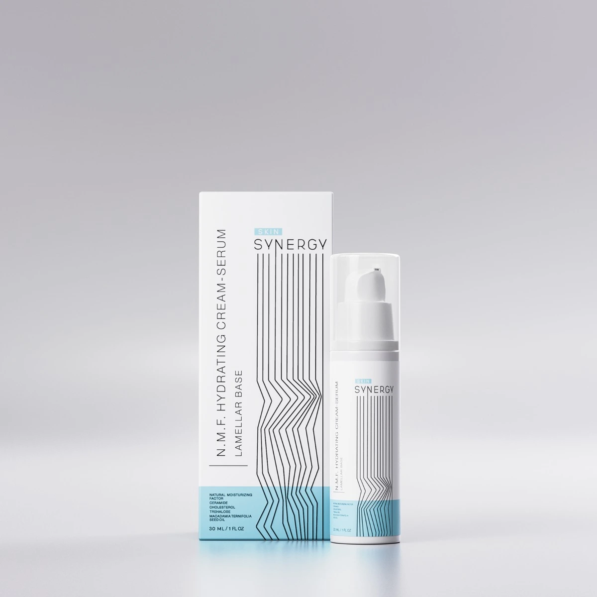 Skin Synergy Крем-сыворотка увлажняющая с НФМ, N.F.M HYDRATING CREAM-SERUM, 30 мл