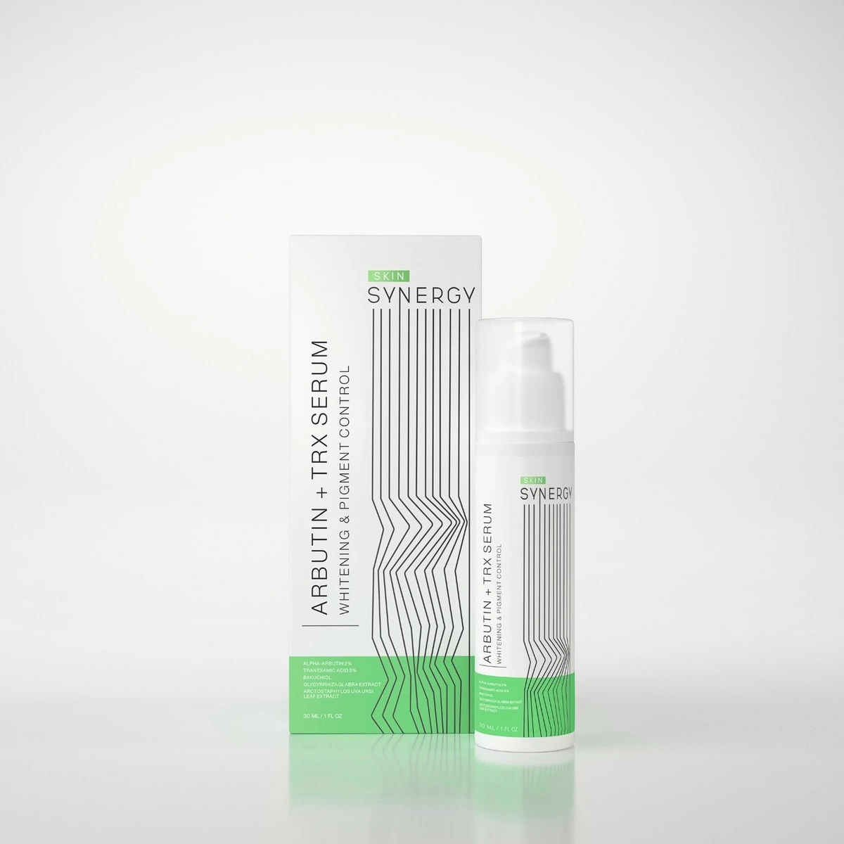 Купить Сыворотка с арбутином и транексамовой кислотой ARBUTIN + TRX SERUM, 30 мл Skin Synergy Сыворотка с арбутином и транексамовой кислотой ARBUTIN + TRX SERUM, 30 мл