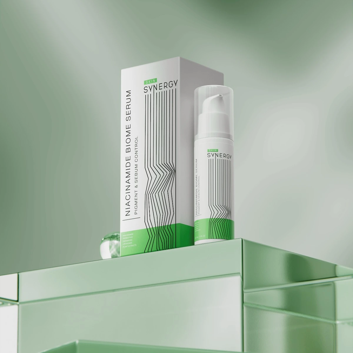 Купить Сыворотка Ниацинамид Биом Niacinamide Biome Serum, 30 мл Skin Synergy Сыворотка Ниацинамид Биом Niacinamide Biome Serum, 30 мл