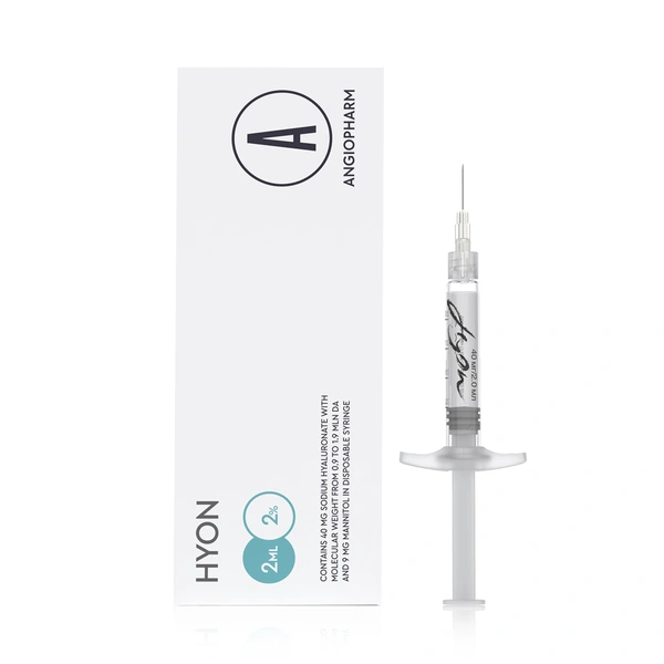 Купить Hyon 2 % (40 мг / 2 мл), шприц БИОБУСТЕР ANGIOPHARM Hyon 2 % (40 мг / 2 мл), шприц БИОБУСТЕР