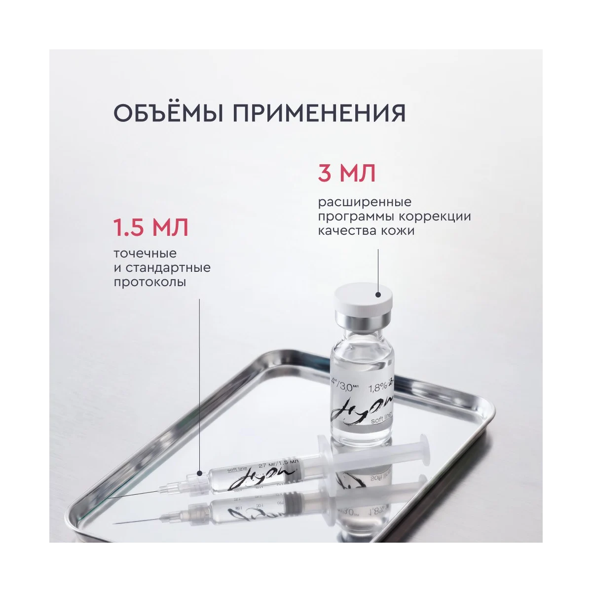 ANGIOPHARM Hyon Soft Line 1.8% (54 мг / 3 мл), флакон