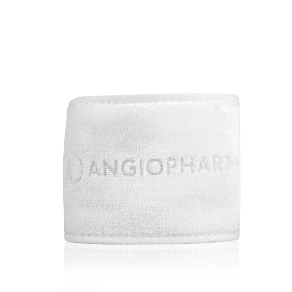 ANGIOPHARM Косметическая повязка на голову, белая ANGIOPHARM