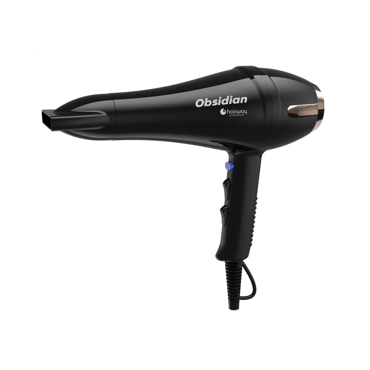 Купить Фен Профессиональный Hairway Obsidian Ionic 1900-2300W A029 Hairway Фен Профессиональный Hairway Obsidian Ionic 1900-2300W A029