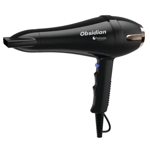 Купить Фен Профессиональный Hairway Obsidian Ionic 1900-2300W A029 Hairway Фен Профессиональный Hairway Obsidian Ionic 1900-2300W A029