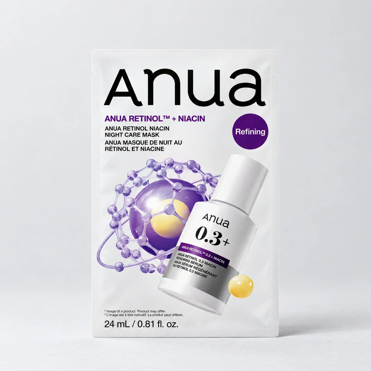 Купить Ночная тканевая маска для лица с ретинолом и ниацинамидом Anua RETINOL NIACIN Night Care Mask, 24 мл ANUA Ночная тканевая маска для лица с ретинолом и ниацинамидом Anua RETINOL NIACIN Night Care Mask, 24 мл