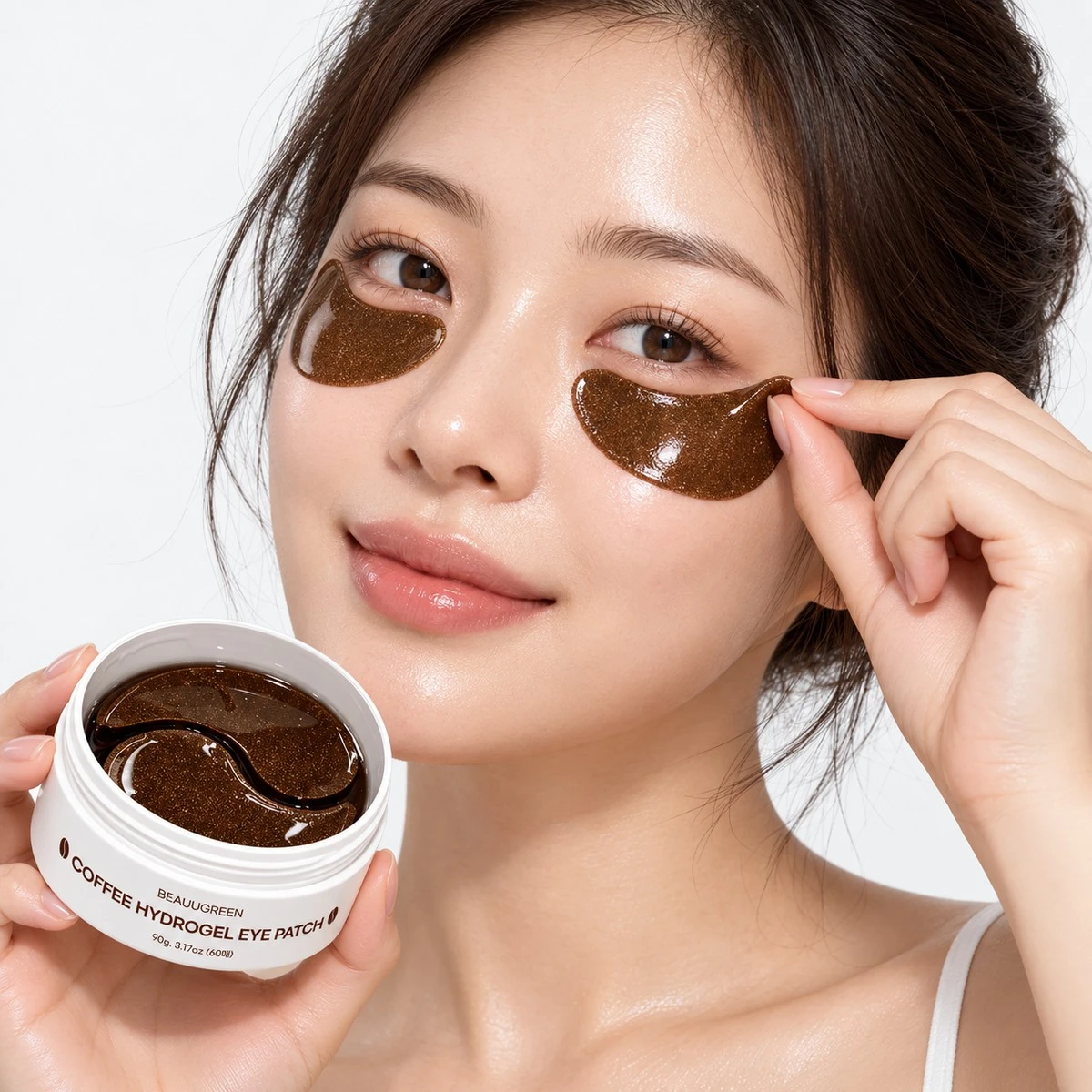 Купить Тонизирующие гидрогелевые патчи с кофеином BeauuGreen COFFEE Hydrogel Eye Patch, 30 пар BEAUUGREEN Тонизирующие гидрогелевые патчи с кофеином BeauuGreen COFFEE Hydrogel Eye Patch, 30 пар