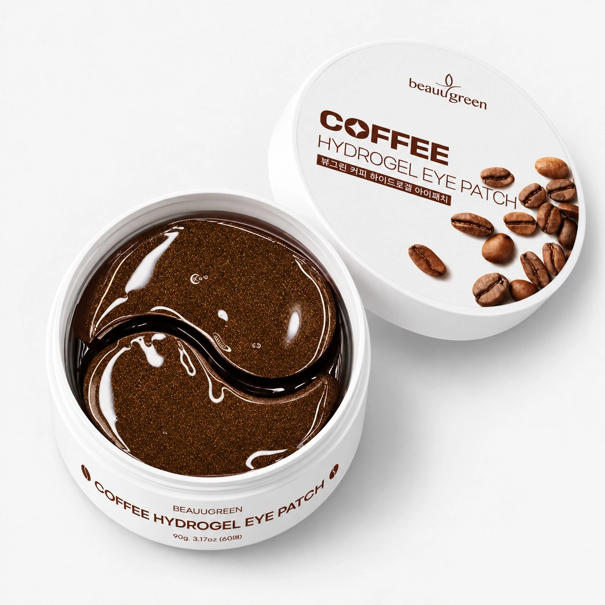 Купить Тонизирующие гидрогелевые патчи с кофеином BeauuGreen COFFEE Hydrogel Eye Patch, 30 пар BEAUUGREEN Тонизирующие гидрогелевые патчи с кофеином BeauuGreen COFFEE Hydrogel Eye Patch, 30 пар