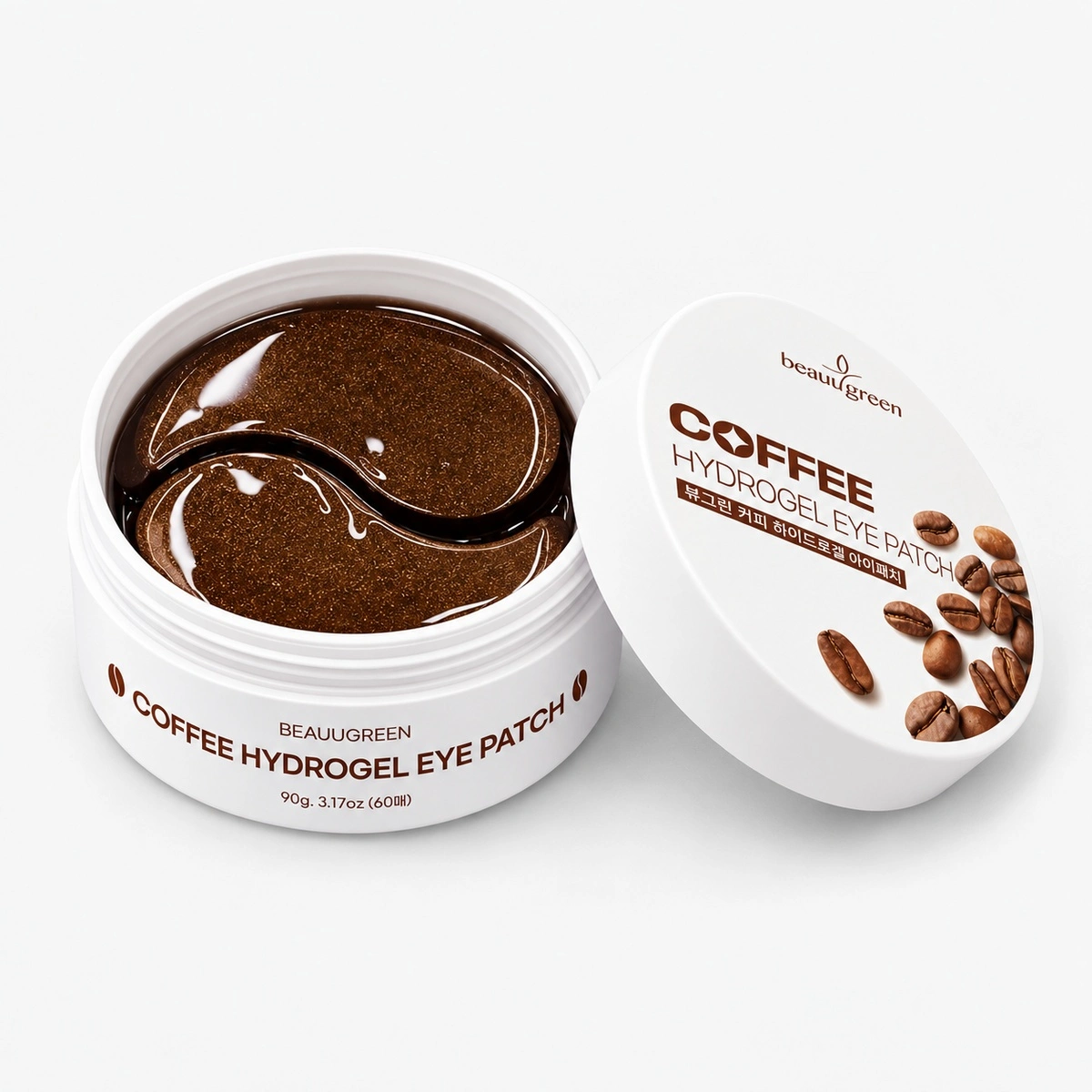 Купить Тонизирующие гидрогелевые патчи с кофеином BeauuGreen COFFEE Hydrogel Eye Patch, 30 пар BEAUUGREEN Тонизирующие гидрогелевые патчи с кофеином BeauuGreen COFFEE Hydrogel Eye Patch, 30 пар