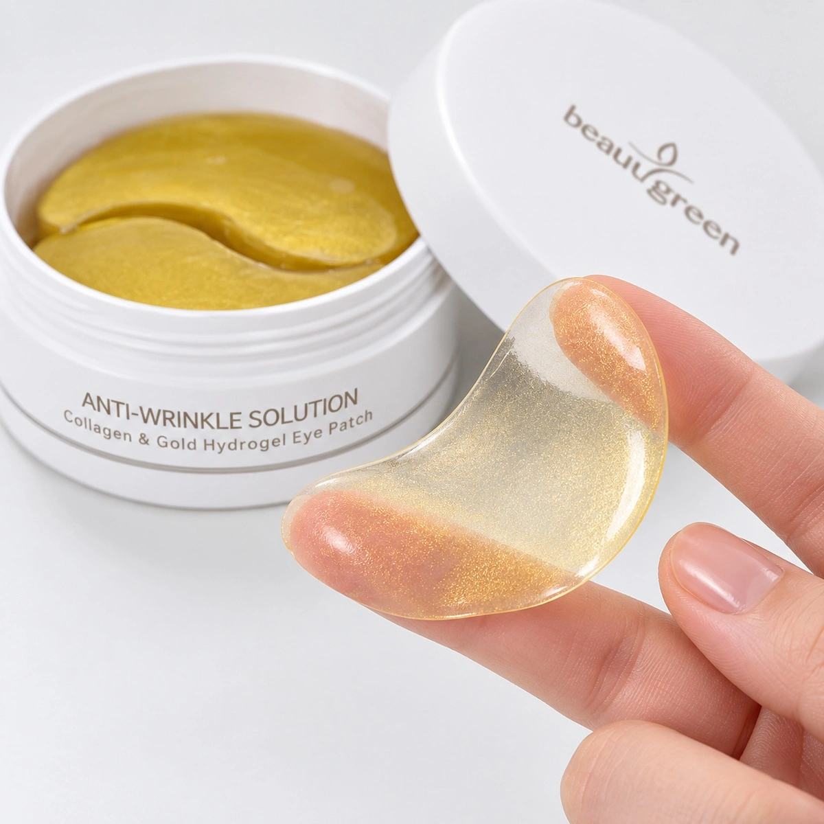Купить Омолаживающие гидрогелевые патчи медиум BeauuGreen COLLAGEN GOLD Hydrogel Eye Patch, 30 пар BEAUUGREEN Омолаживающие гидрогелевые патчи медиум BeauuGreen COLLAGEN GOLD Hydrogel Eye Patch, 30 пар