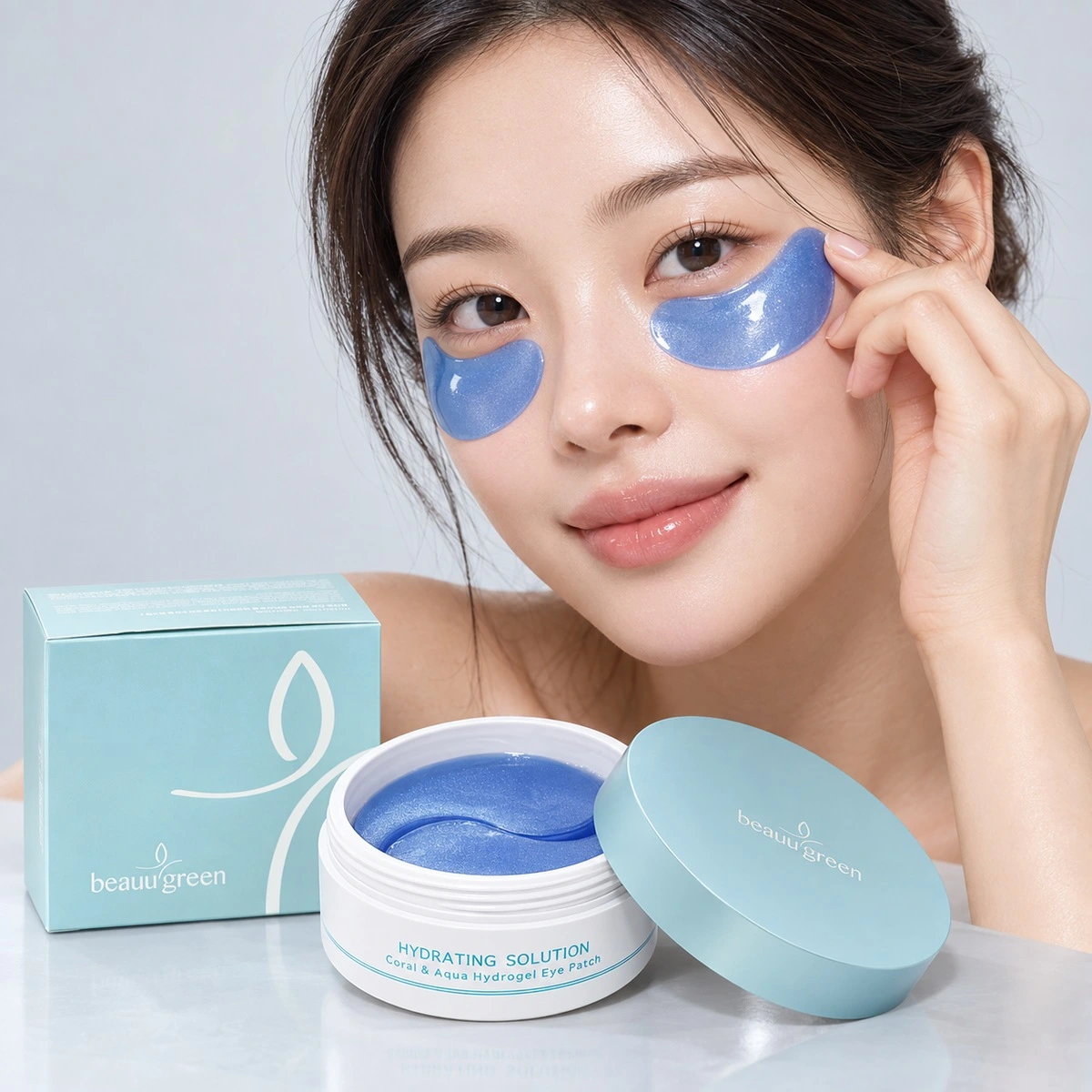 Купить Гидрогелевые патчи для глаз с кораллом и морской водой BeauuGreen CORAL&AQUA Eye Patch, 30 пар BEAUUGREEN Гидрогелевые патчи для глаз с кораллом и морской водой BeauuGreen CORAL&AQUA Eye Patch, 30 пар