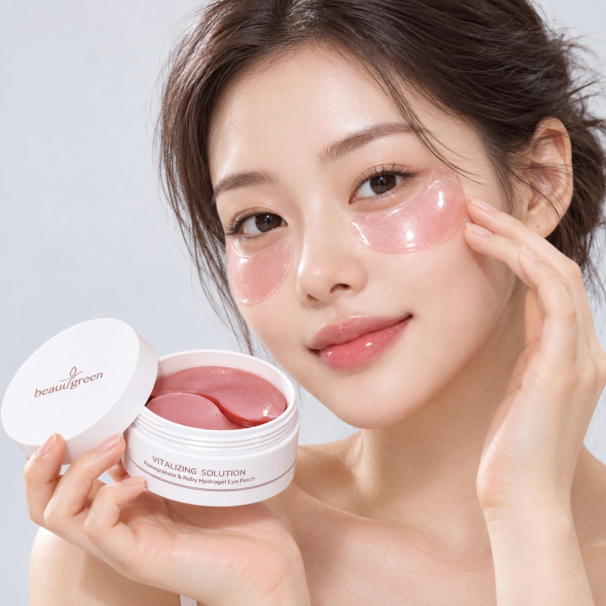 Купить Омолаживающие гидрогелевые патчи с гранатом медиум BeauuGreen POMEGRANATE RUBY Eye Patch, 30 пар BEAUUGREEN Омолаживающие гидрогелевые патчи с гранатом медиум BeauuGreen POMEGRANATE RUBY Eye Patch, 30 пар
