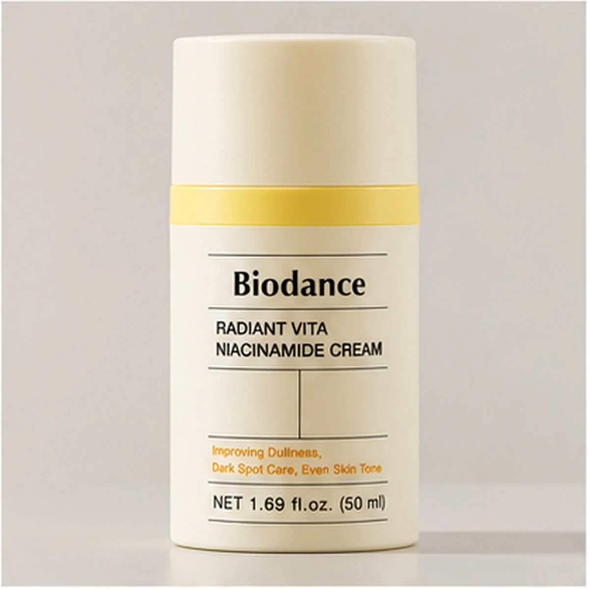 Купить Осветляющий крем с 5% ниацинамидом для сияния кожи Biodance Radiant Vita Niacinamide Cream, 50 мл BIODANCE Осветляющий крем с 5% ниацинамидом для сияния кожи Biodance Radiant Vita Niacinamide Cream, 50 мл