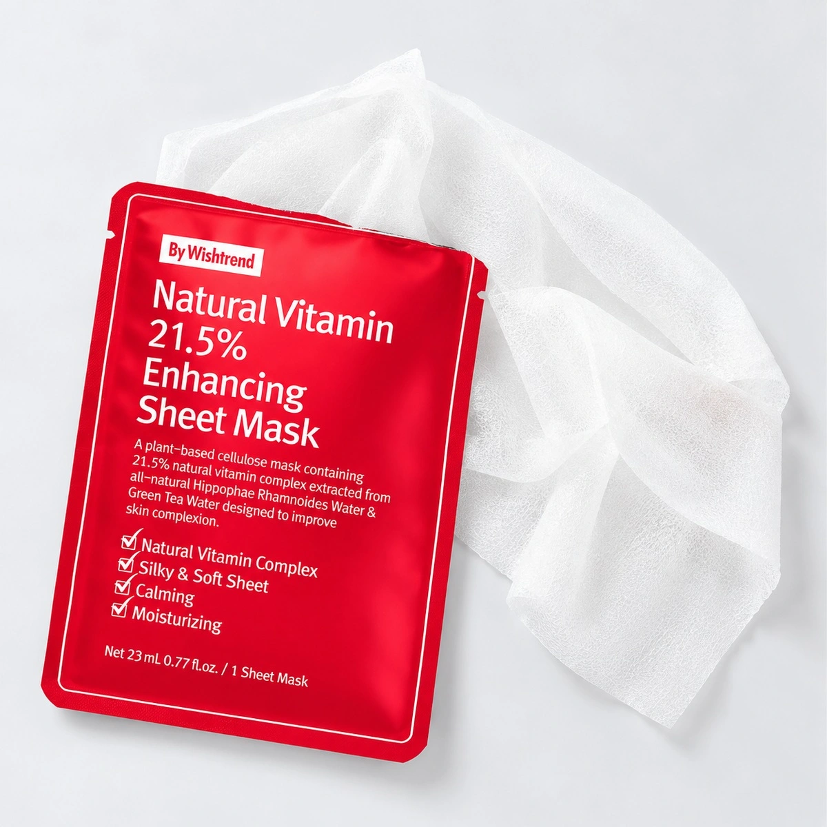 Купить Витаминная антиоксидантная тканевая маска By Wishtrend Natural Vitamin 21.5%, 23 гр BY WISHTREND Витаминная антиоксидантная тканевая маска By Wishtrend Natural Vitamin 21.5%, 23 гр