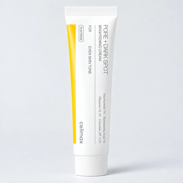 Купить Крем для выравнивания тона и рельефа кожи Celimax Pore+ Dark Spot Brightening Cream, 35 мл CELIMAX Крем для выравнивания тона и рельефа кожи Celimax Pore+ Dark Spot Brightening Cream, 35 мл