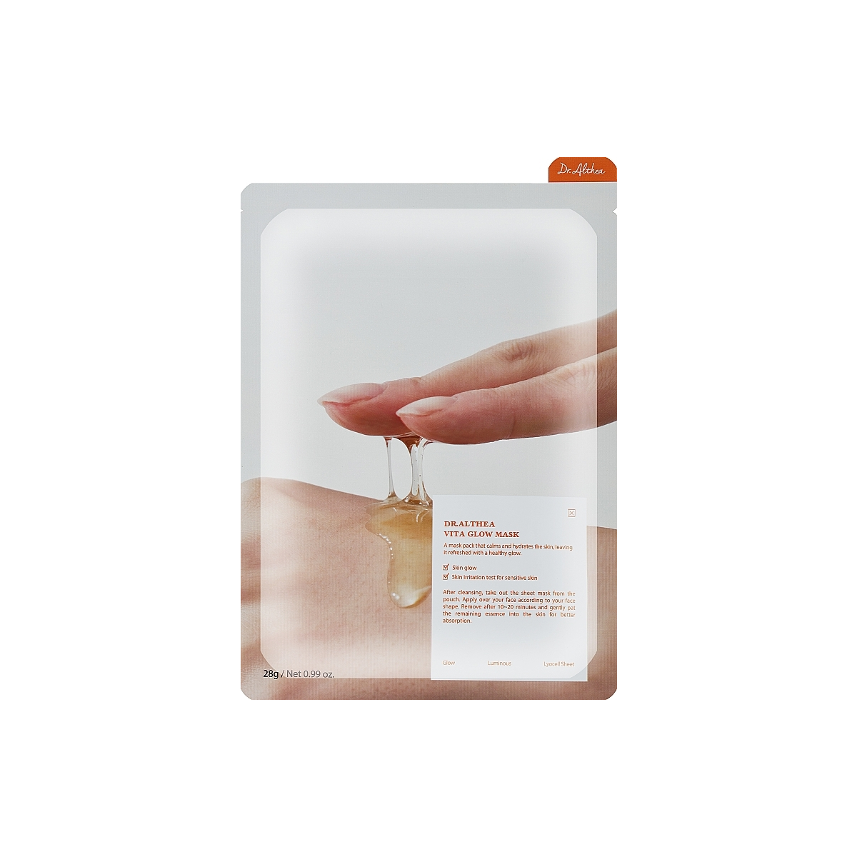 DR.ALTHEA Витаминная маска для сияния кожи Dr.Althea Vita Glow mask, 28 гр