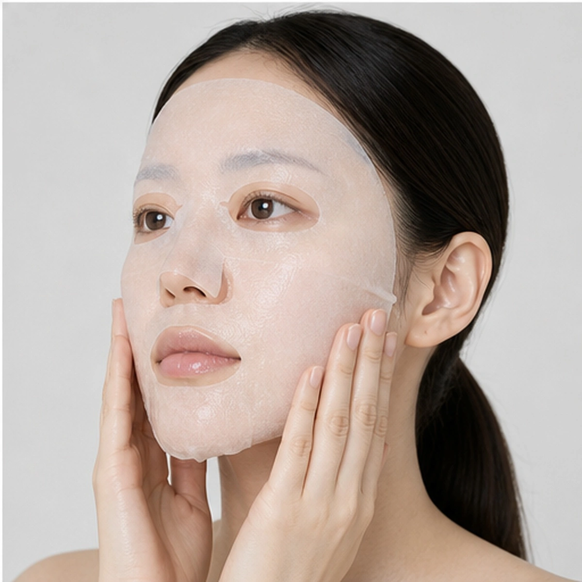NUMBUZIN Тканевая маска против воспалений Numbuzin No.1 Pantothenic B5 Hyaluronic Active Clear Mask, 26 мл