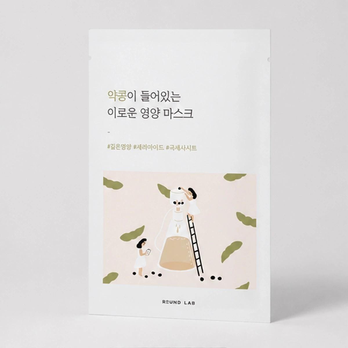 Купить Питательная тканевая маска с чёрной соей Round Lab Soybean Nourishing Sheet Mask, 27 мл ROUND LAB Питательная тканевая маска с чёрной соей Round Lab Soybean Nourishing Sheet Mask, 27 мл