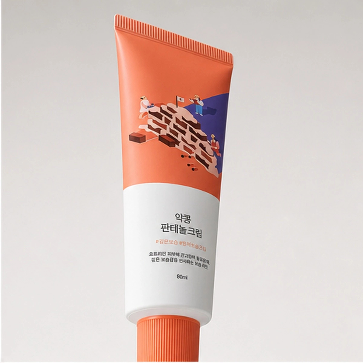 ROUND LAB Барьерный крем с чёрной соей и пантенолом Round Lab Soybean Panthenol Cream, 80 мл