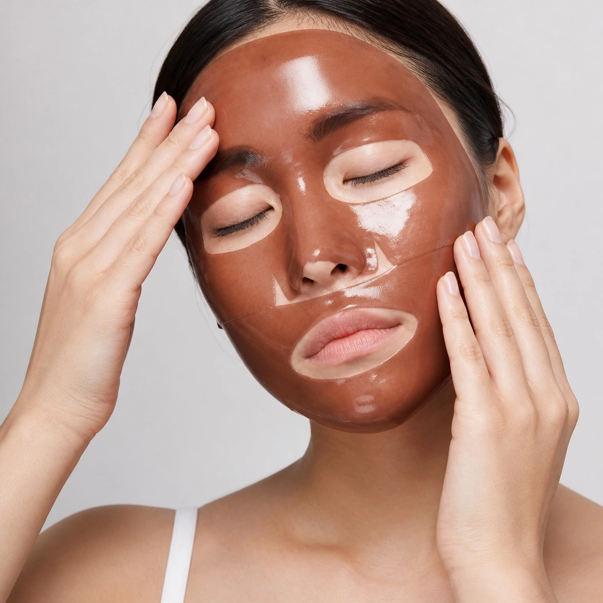 Купить Тонизирующая гидрогелевая маска для лица с какао Petitfee Cacao Energizing Hydrogel face mask, 32 гр PETITFEE Тонизирующая гидрогелевая маска для лица с какао Petitfee Cacao Energizing Hydrogel face mask, 32 гр